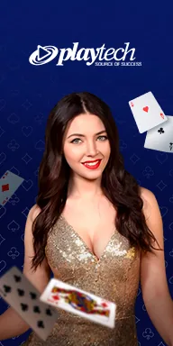 Playtech live casino dealer on BIGWIN